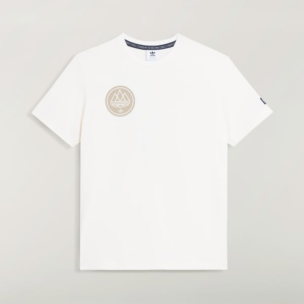 adidas GRAPHIC SPZL TEE - White | Free Shipping with adiClub