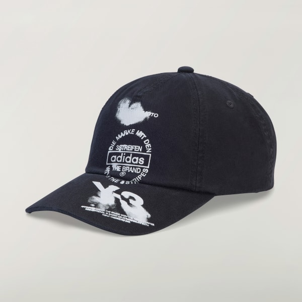 Noir Casquette Y-3 à 5 panneaux
