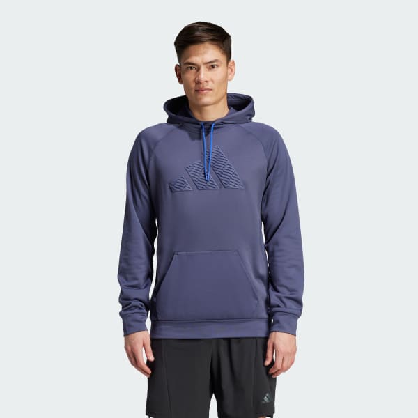 Μπλε Game and Go Training Big Logo Hoodie