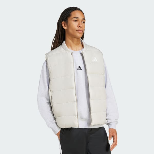 Beige 에센셜 클라이마웜 합성 다운 베스트