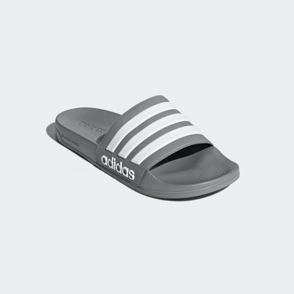 adilette grey slides