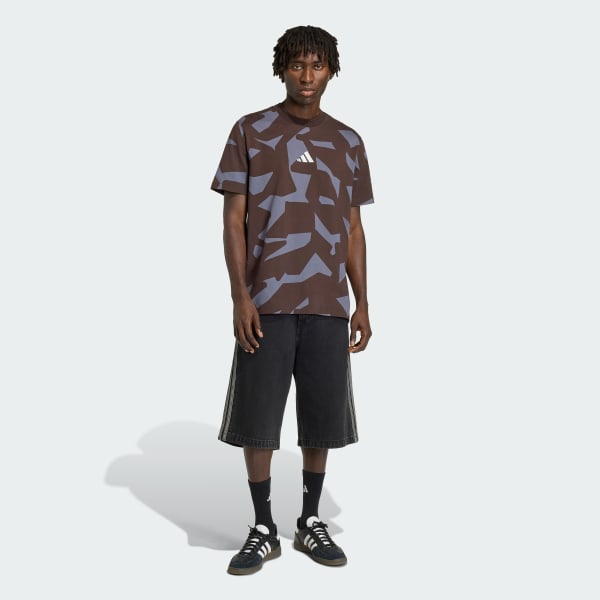 Brown AMG CAMO SHORT SLEEVE T-Shirt