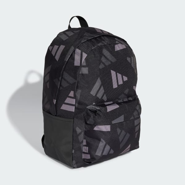Negro Mochila Logo Niños