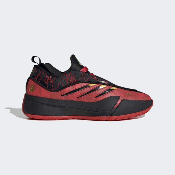 シューズ(男性用) adidas BAPE DAME9 28cm Tênis BAPE x Dame 9 - Vermelho adidas | adidas Brasil