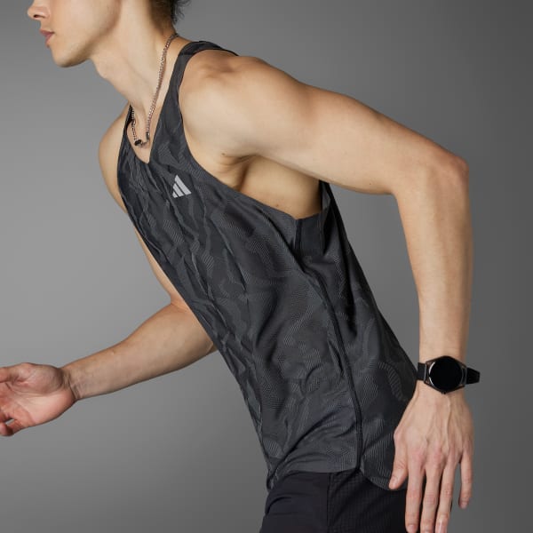 Adidas running singlet top