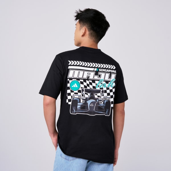 adidas MAJU-LAH MOTORSPORTS TEE - Black | adidas Singapore