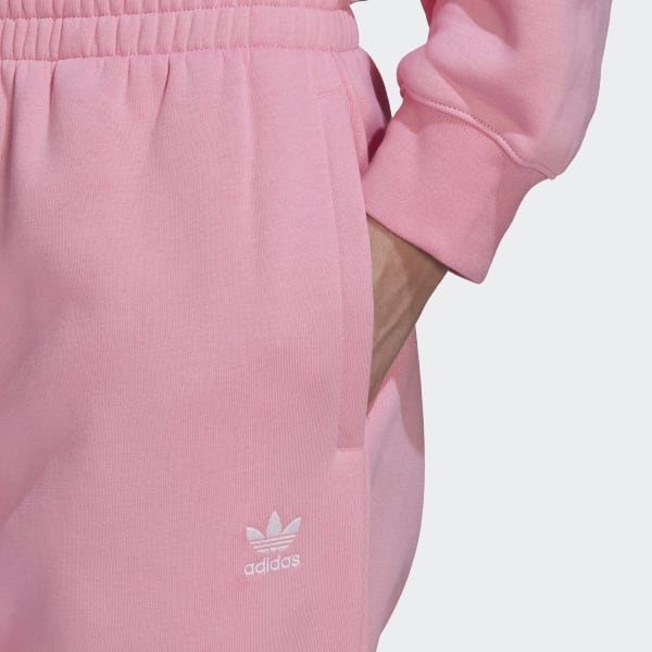 adidas Essentials Fleece Joggers (Plus Size) - Pink | adidas Canada