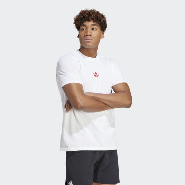 Blanco Camiseta AEROREADY Tennis Graphic