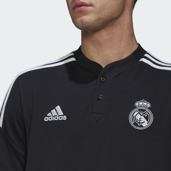 Black Real Madrid Condivo 22 Polo Shirt II896