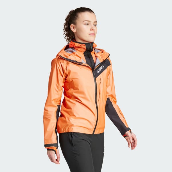 Naranja Chaqueta impermeable Terrex Techrock Light GORE-TEX Active