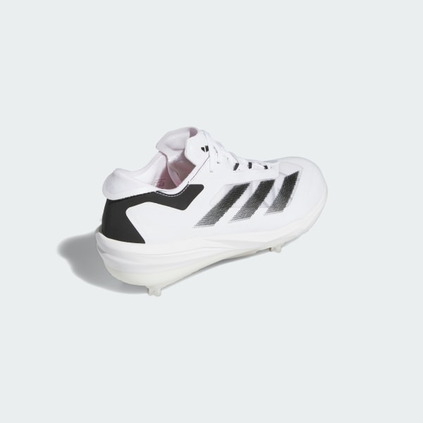 All white baseball cleats metal shop