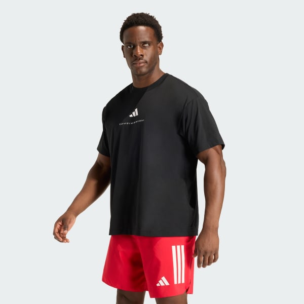 Negro PLAYERA GRAPHIC RUNNERS WE ARE DIFFERENT