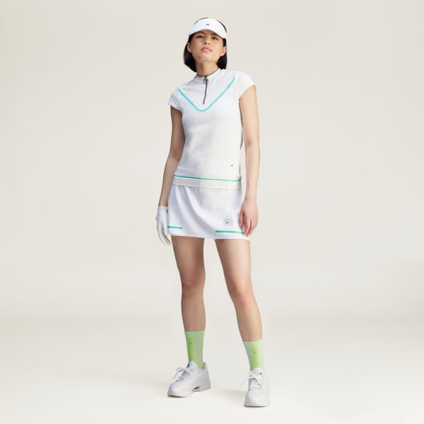 wit adidas by Stella McCartney TrueNature Golfskort
