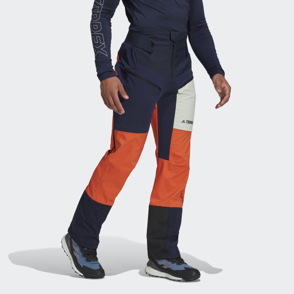 Niebieski Terrex Skyclimb Tour Gore Ski Touring Soft Shell Pants A8872
