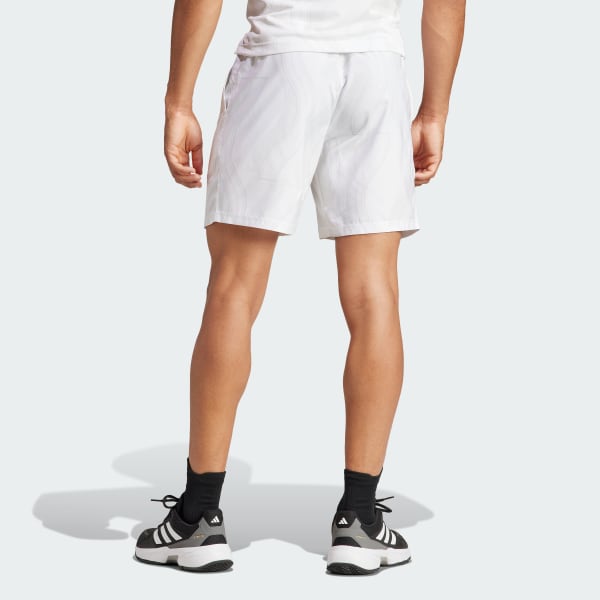 adidas Club Tennis Graphic Shorts - White | Men's Tennis | adidas US