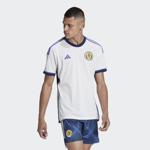White Scotland 22 Away Jersey