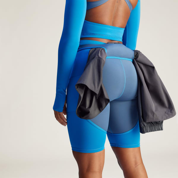 Adidas adidas by Stella McCartney Two-tone Bike Leggings BUY ONLINE