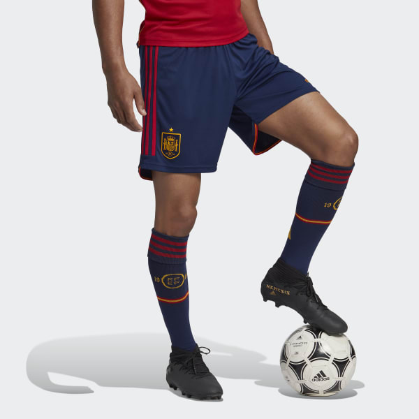 สีน้ำเงิน กางเกงฟุตบอลชุดเหย้า Spain 22