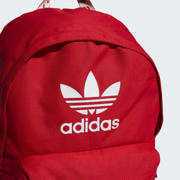 Czerwony Adicolor Backpack