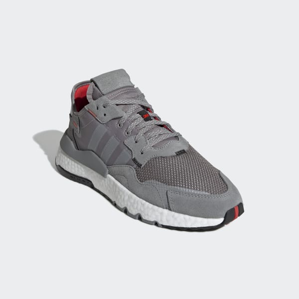 adidas grey mesh trainers