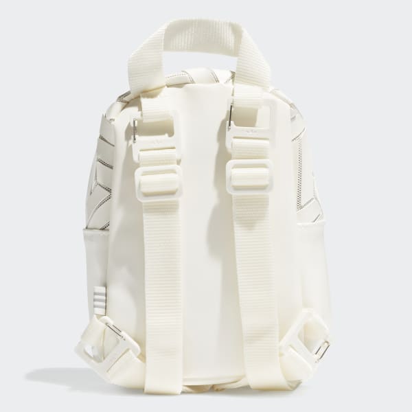 adidas white mini backpack