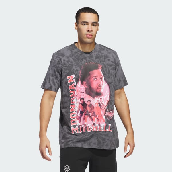 adidas D.O.N. Tunnel Graphic Tee - Grey | Men's Basketball | adidas US