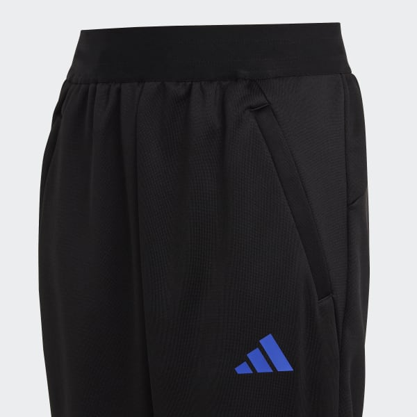 Sort Train Icons AEROREADY 3-Stripes Knit bukser