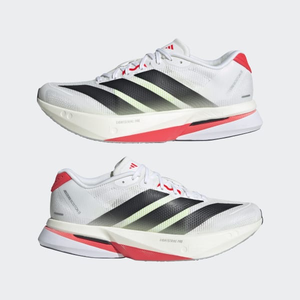 Tênis Adizero Boston 13 - Branco adidas | adidas Brasil