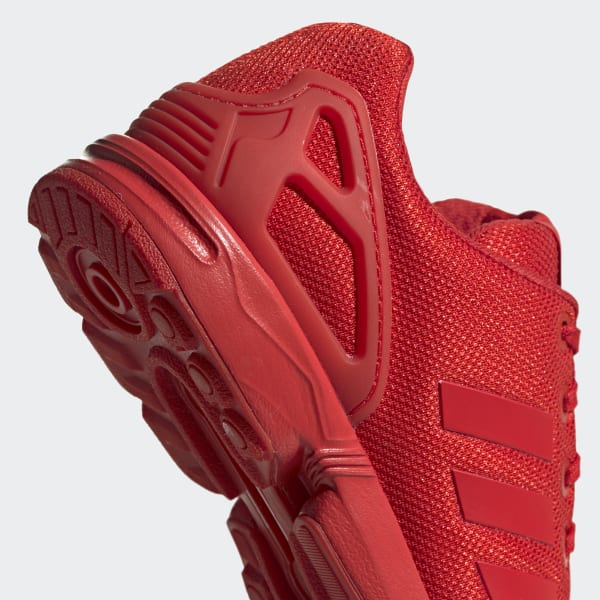 zx flux shoes red