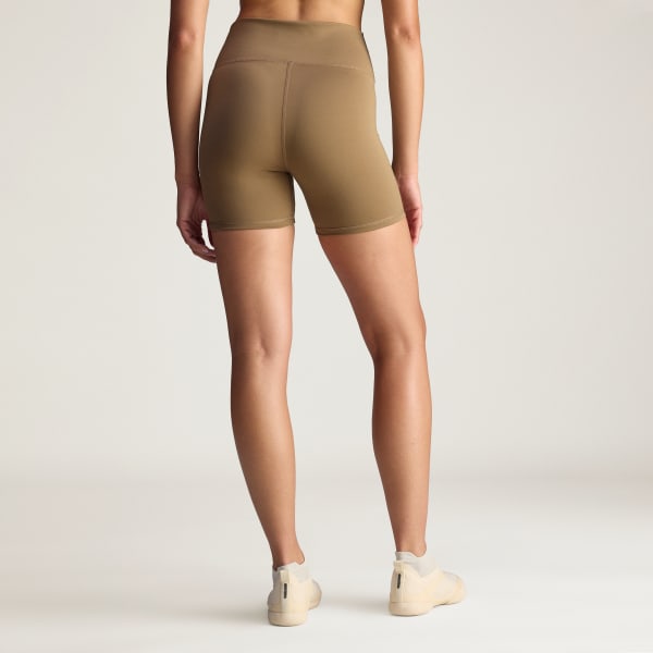 Brown adidas By Stella McCartney Short Yoga Leggings