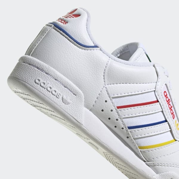 White Continental 80 Stripes Shoes LIH43