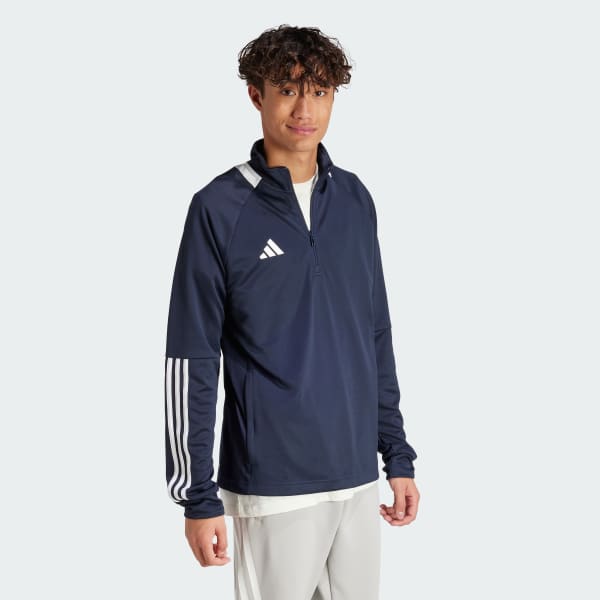 blauw Sereno 3-Stripes Trainingsjack