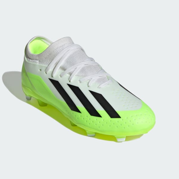 adidas X Crazylight.3 Football boots Firm Ground Kids White adidas Thailand