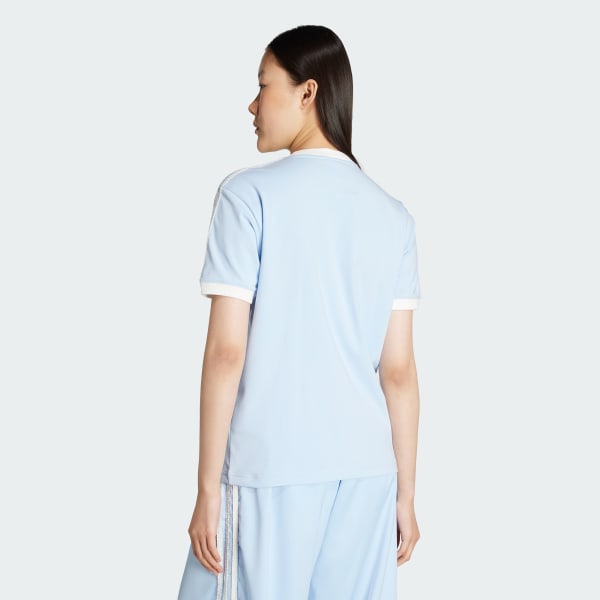 adidas Originals Ruffle 3-Stripes Tee - White | adidas Australia