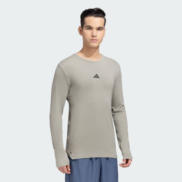Green WORKOUT+TRAINING  LONG SLEEVE TEE