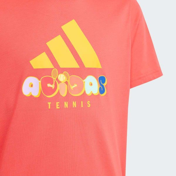 ★adidas★ tennis graphic tee JV8496 adidas Originals Graphic Tee Shirt - Green | Midwest Racquet