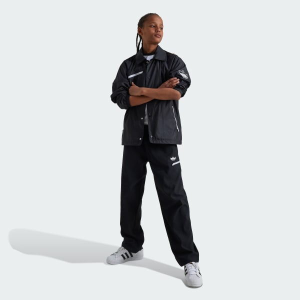 adidas Shmoofoil Chino Pants Kids Black adidas Malaysia