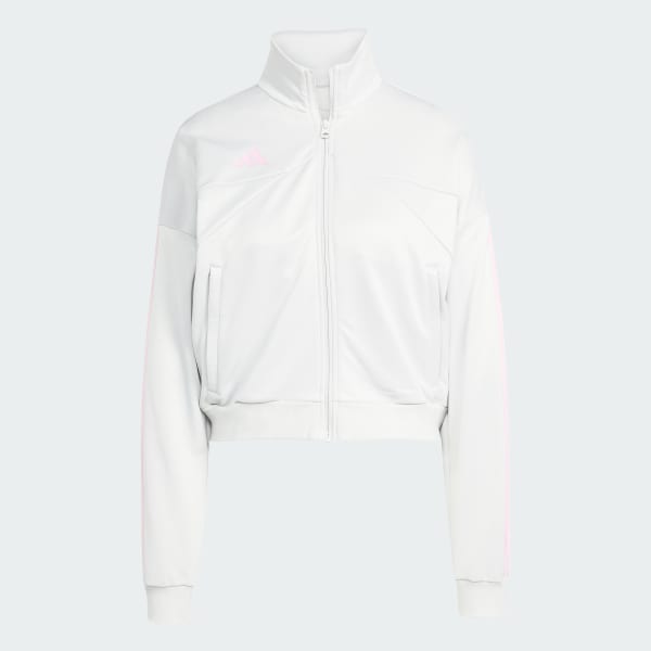 Γκρι Tiro Cut 3-Stripes Track Top