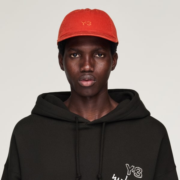 Oransje Y-3 Dad Caps