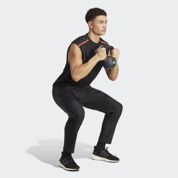 cerná Tričko Workout Base Sleeveless