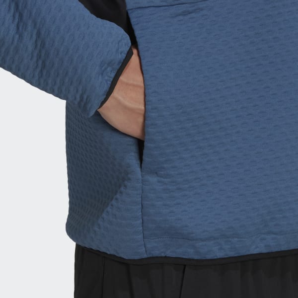 modrá Bunda Terrex Hike Half-Zip Fleece AW041