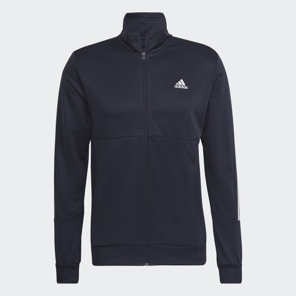 Niebieski Slim Zipped Track Suit KC613