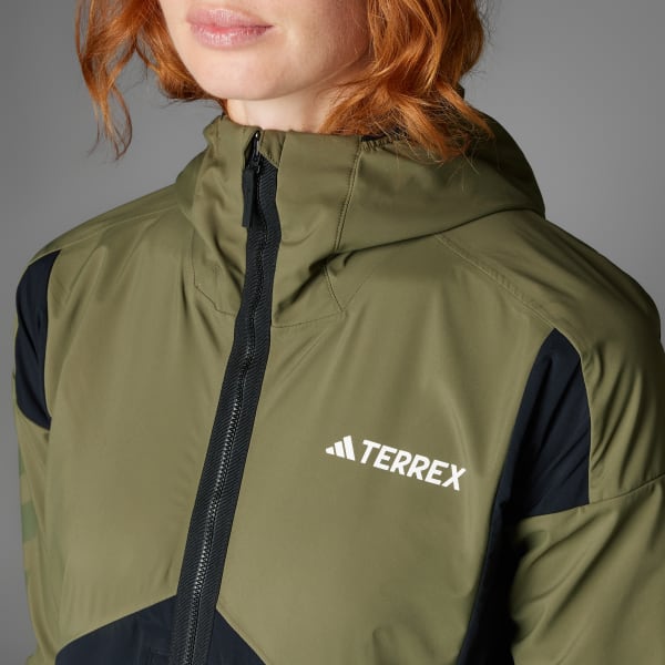 Verde Chaqueta Terrex Techrock Soft Shell