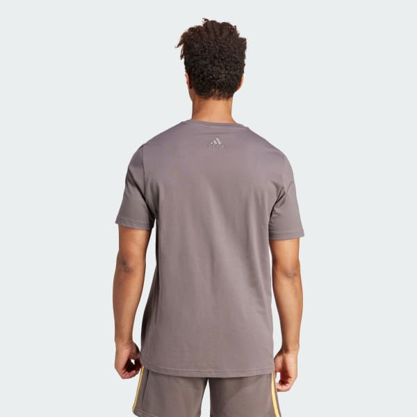 Cafe Playera Essentials Logo Grande Tejido Jersey