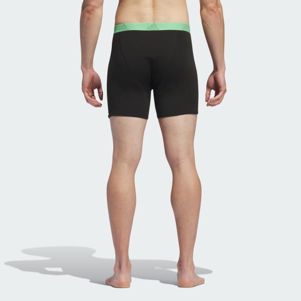 Adidas Stretch Cotton 3-Pack Boxer Briefs WORLDWIDE DELIVERY