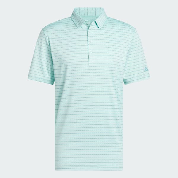 Turquoise Ultimate365 Dash Stripe Polo Shirt