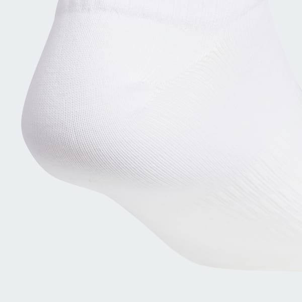 White No-Show Socks