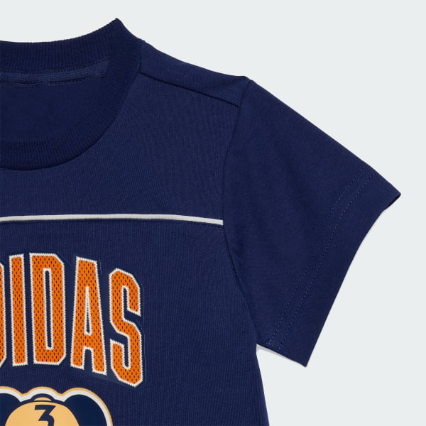 สีน้ำเงิน เสื้อยืด ADIDAS DISNEY MICKEY MOUSE