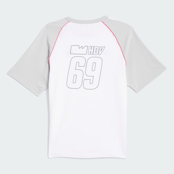 White WALLSTREET X OLYMPIQUE LYONNAIS T-SHIRT