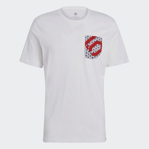 White Five Ten Brand of the Brave Tee 25556